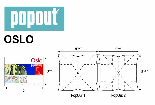 Oslo PopOut Map | PopOut Maps - 2 | YEO