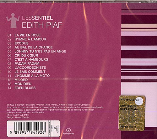 L\'essentiel | Edith Piaf