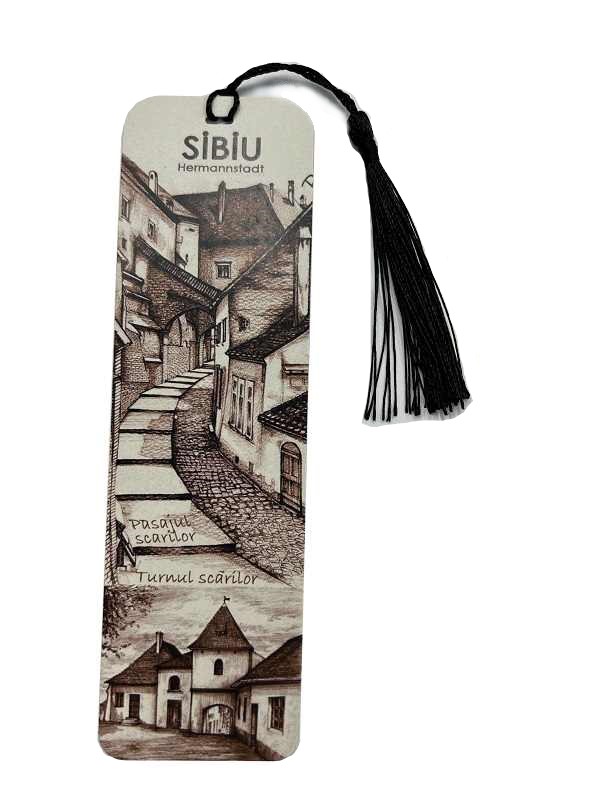 Semn de carte - Transilvania Ilustrata - Sibiu 2 | Bobei Art - 1 | YEO