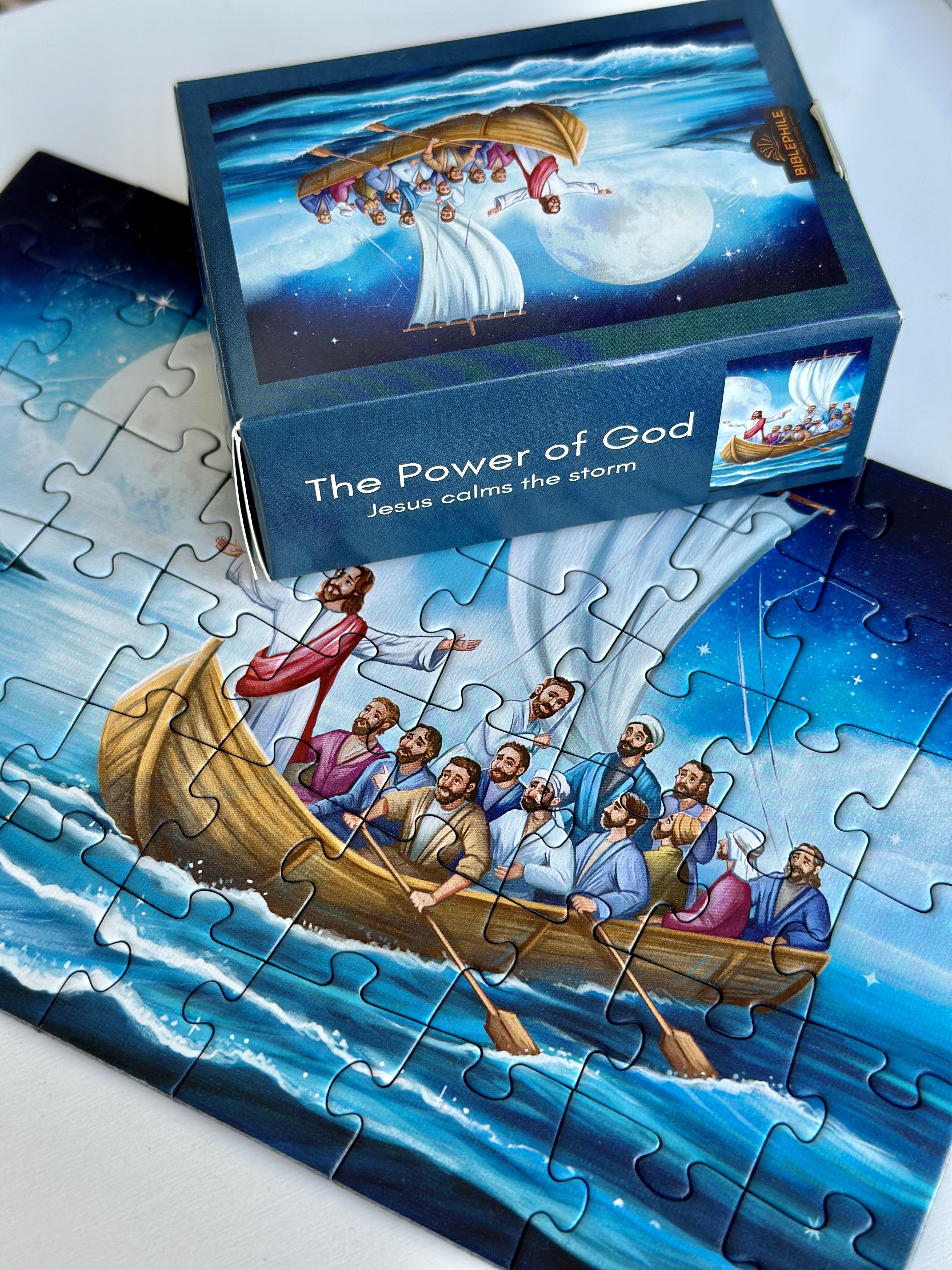 Puzzle 54 piese - The Power of God | Biblephile - 1