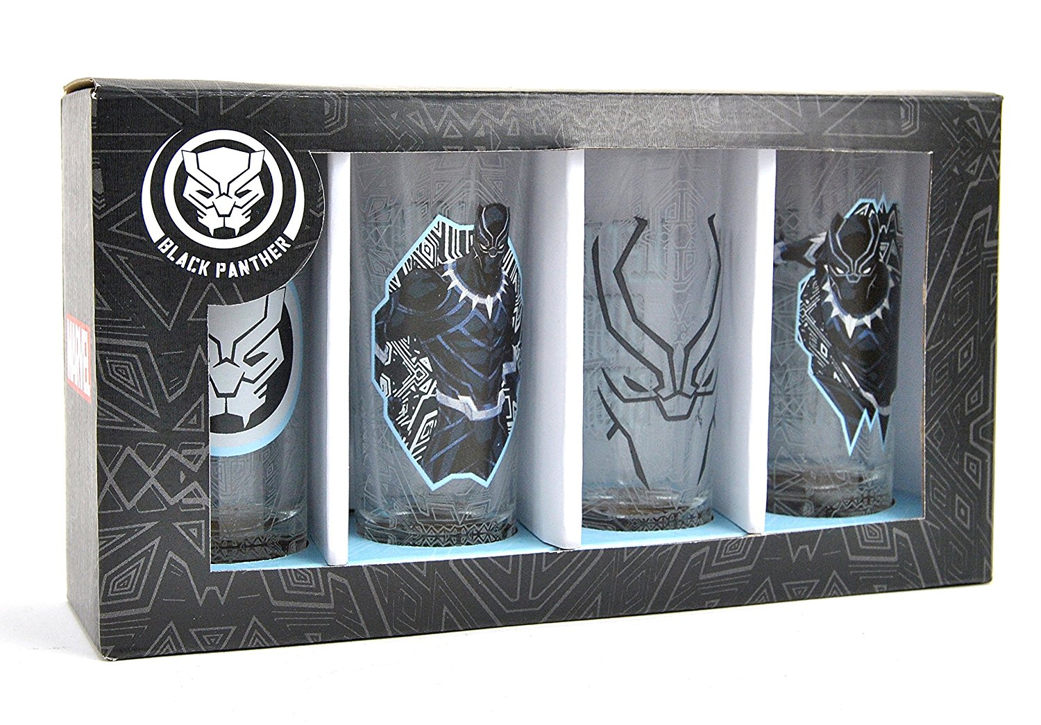 Set 4 pahare -  Marvel Black Panther,100 ml | Half Moon Bay - 2 | YEO