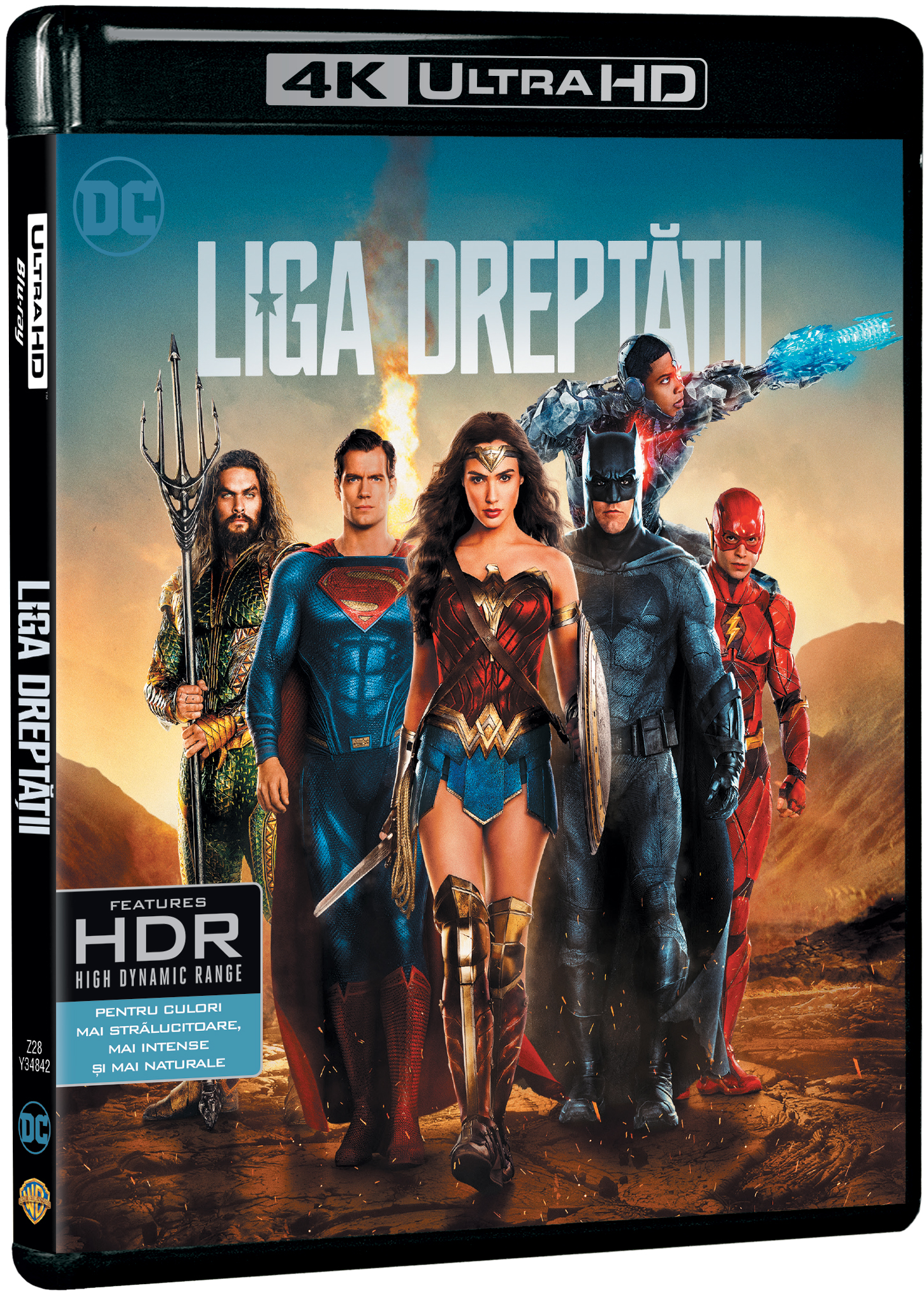 Liga dreptatii 4K UHD (Blu Ray Disc) / Justice League | Zack Snyder