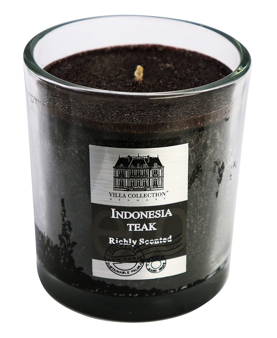 Lumanare - Indonesia Teak - Richly Scented - Black | F&H of Scandinavia - 1 | YEO