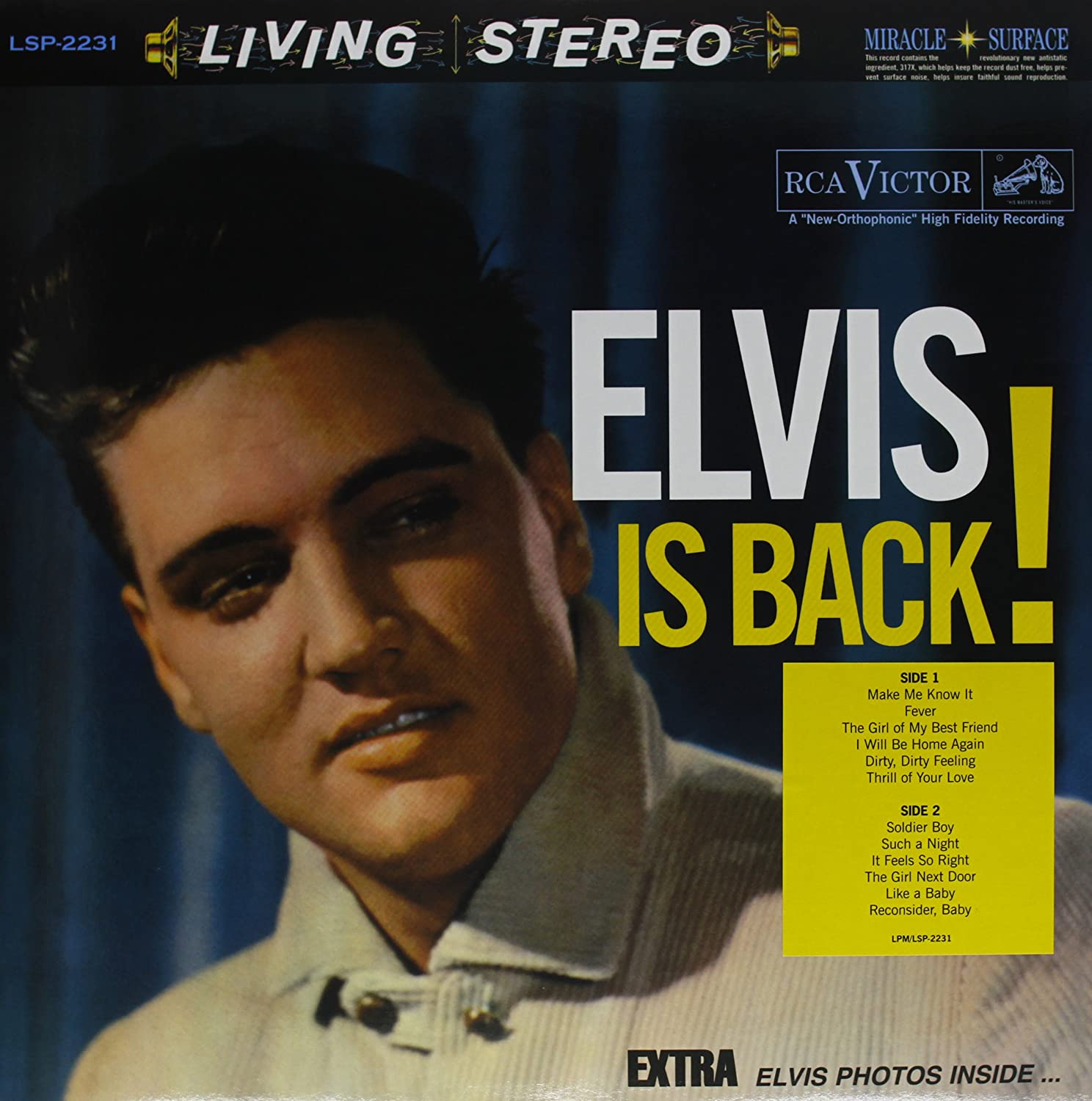 Elvis Is Back! - Vinyl | Elvis Presley - 1 | YEO