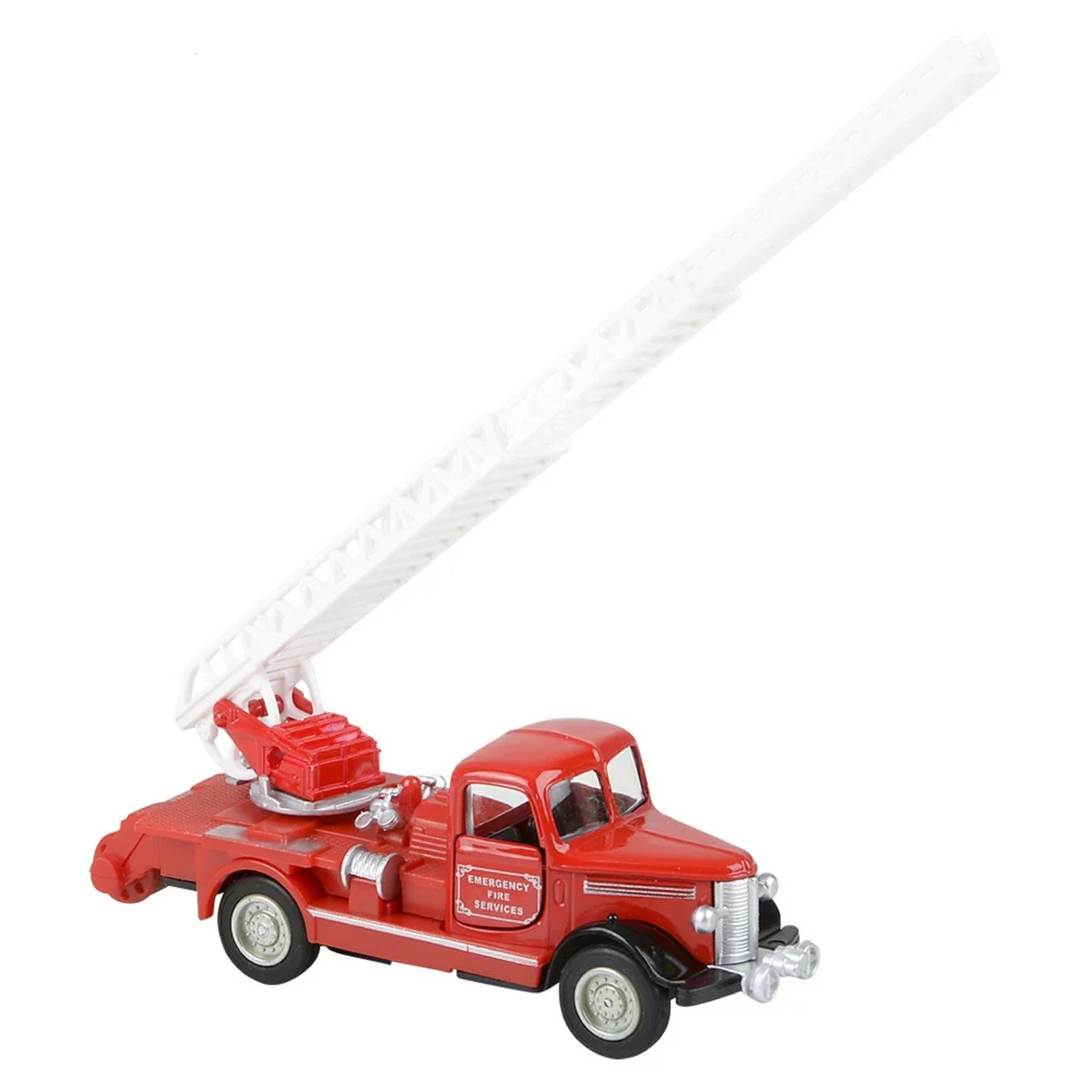 Masina de pompieri - Die Cast - Rosu | Goki image7