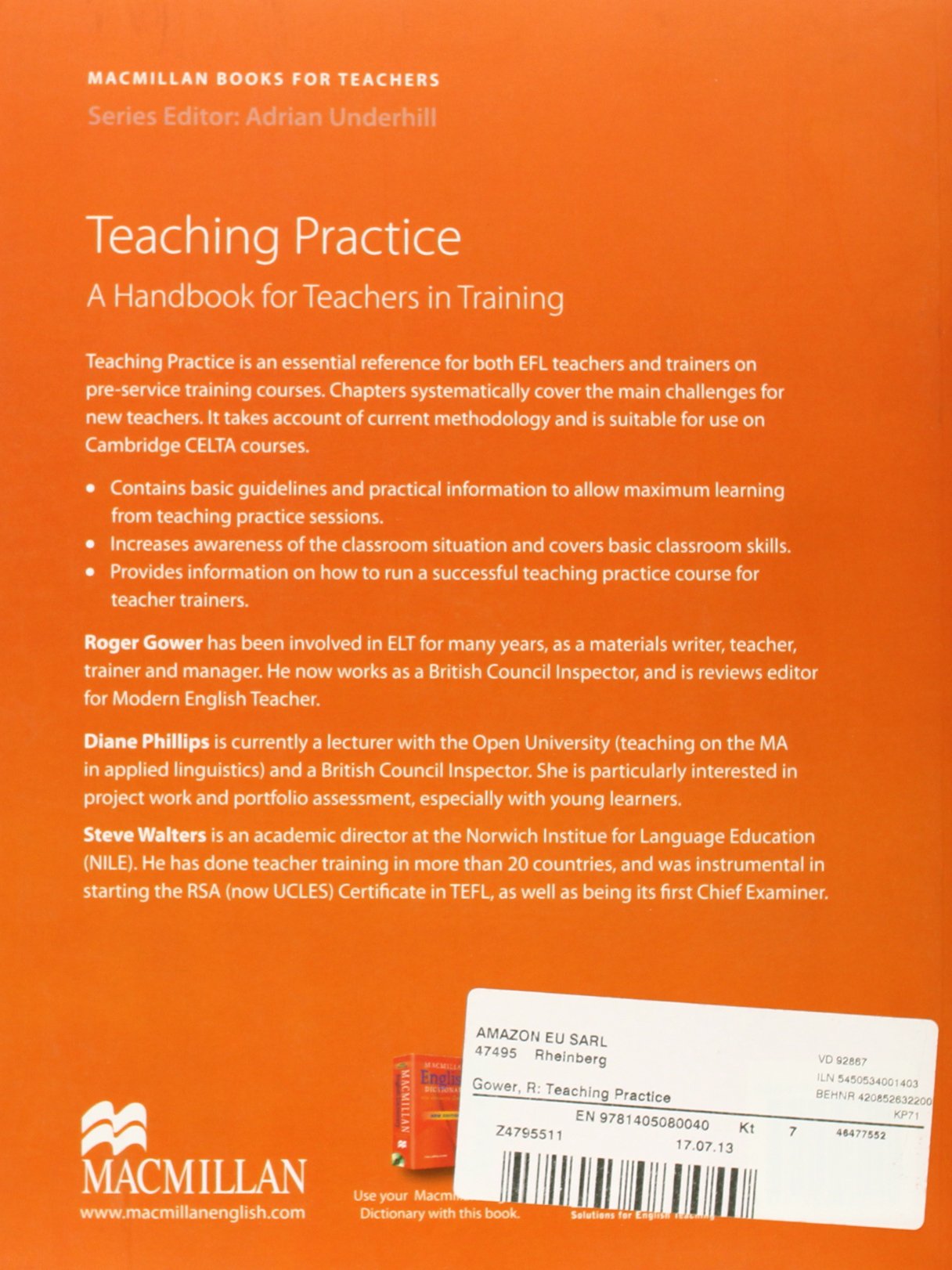 Teaching Practice | Roger Gower, Diane Phillips, Steve Walters - 1 | YEO