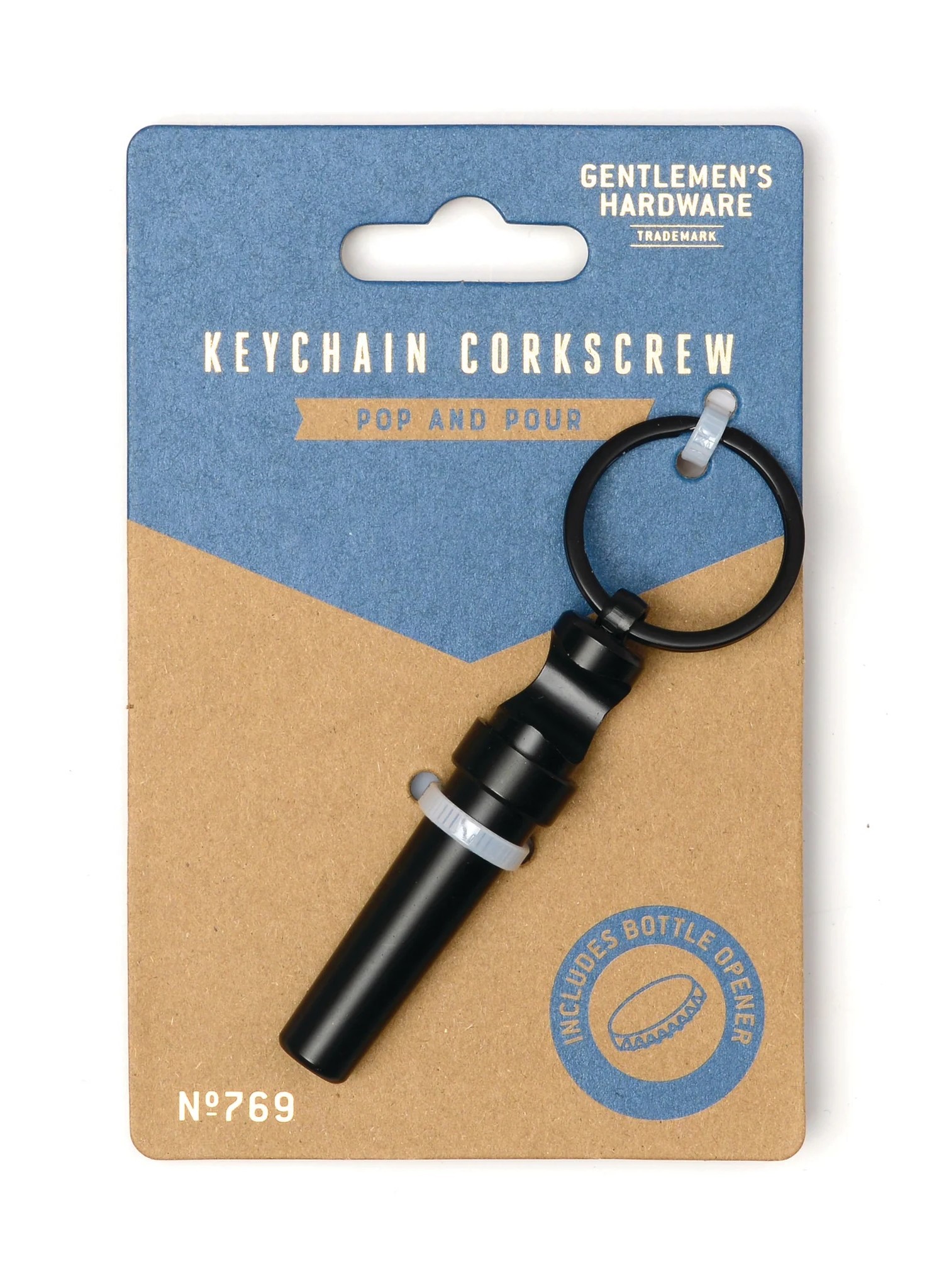 Tirbuson breloc - Keychain Corkscrew