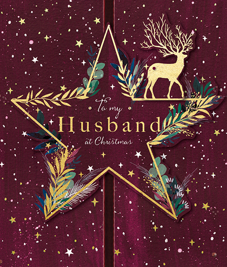 Felicitare - Winter Solstice - Husband - Star and Stag | Ling Design