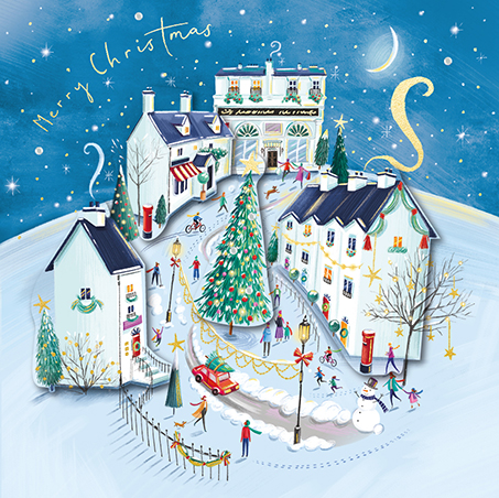 Felicitare - Winter Adventure - Christmas in the Village | Ling Design