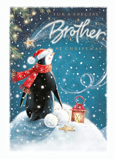 Felicitare - Xmas - Brother - Christmas Wishes