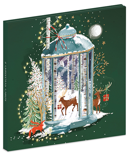 Set 8 felicitari - The Curious Inksmith - Christmas Woodland | Ling Design