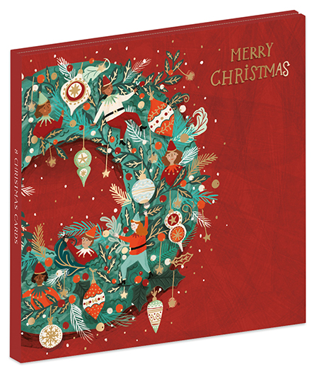 Set 8 felicitari - The Curious Inksmith - Ready for Christmas | Ling Design