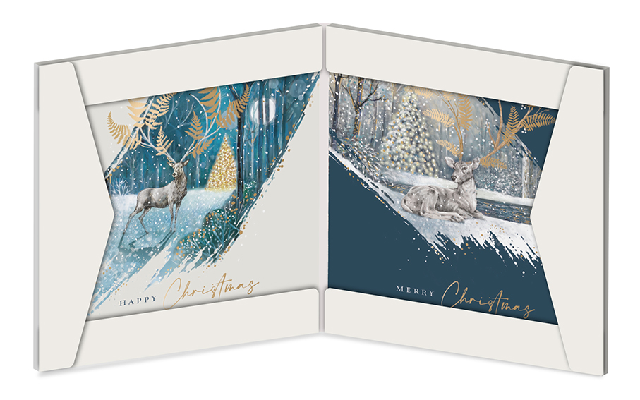 Set 8 felicitari - The Curious Inksmith - Magical Forest | Ling Design