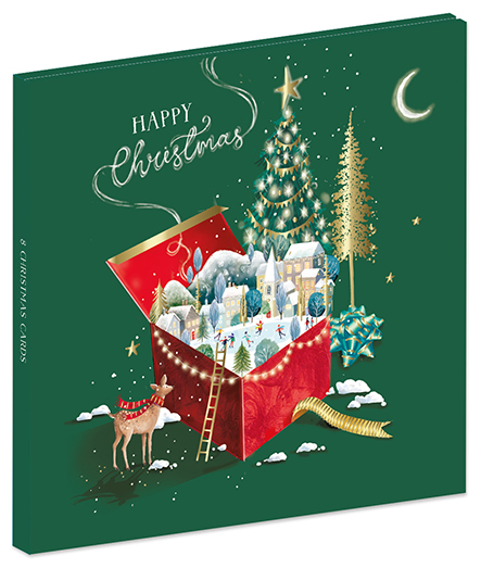 Set 8 felicitari - The Curious Inksmith - Christmas Time | Ling Design
