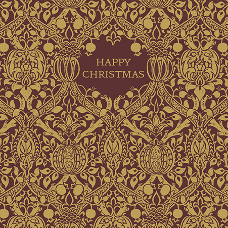 Set 8 felicitari - Morris & Co - Christmas Blackthorn | Ling Design - 1 | YEO