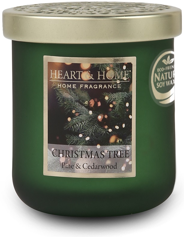 Lumanare parfumata - Christmas Tree - Pine & Cedarwood | Heart & Home