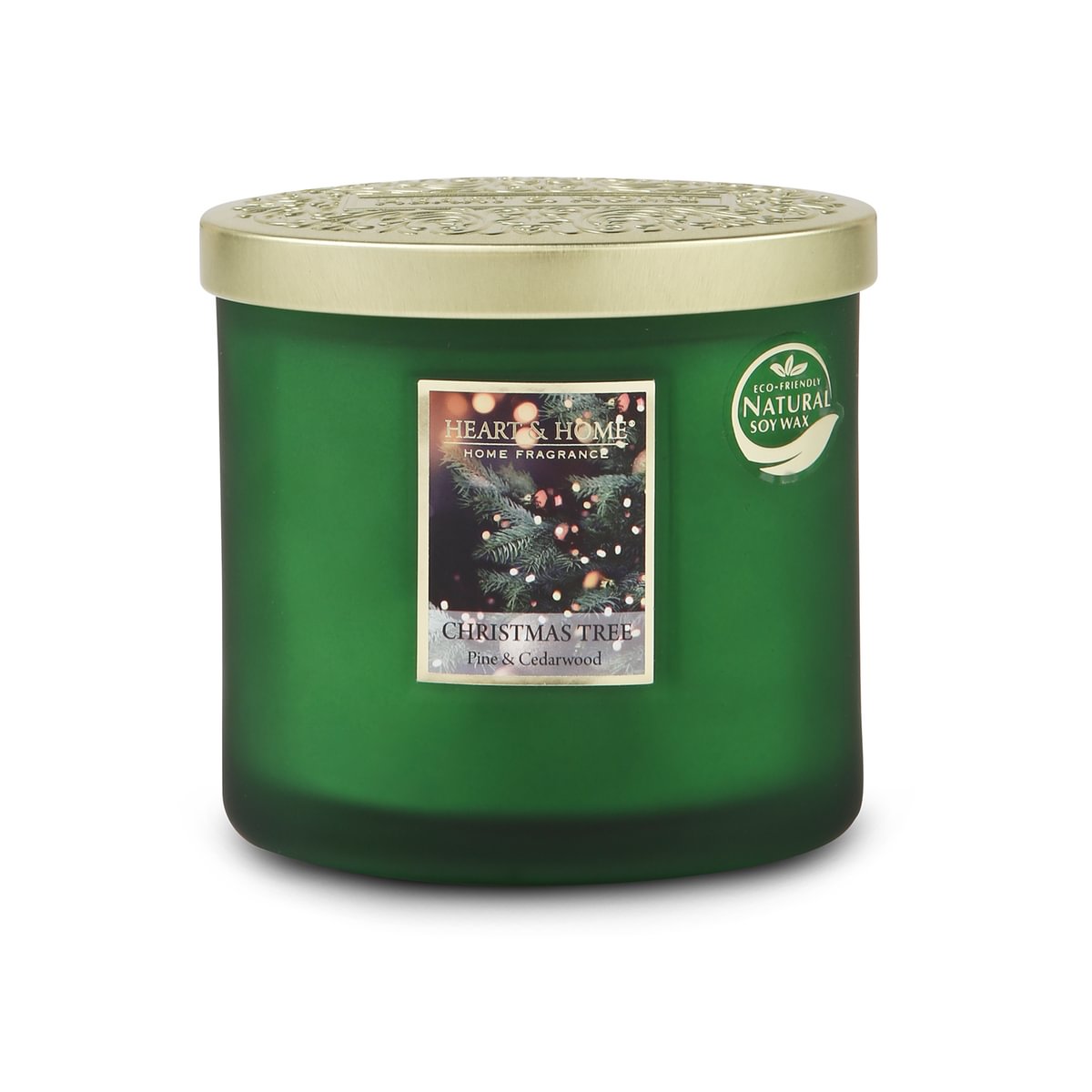 Lumanare parfumata - Twin Wick Ellipse Candle - Christmas Tree | Heart & Home - 1 | YEO