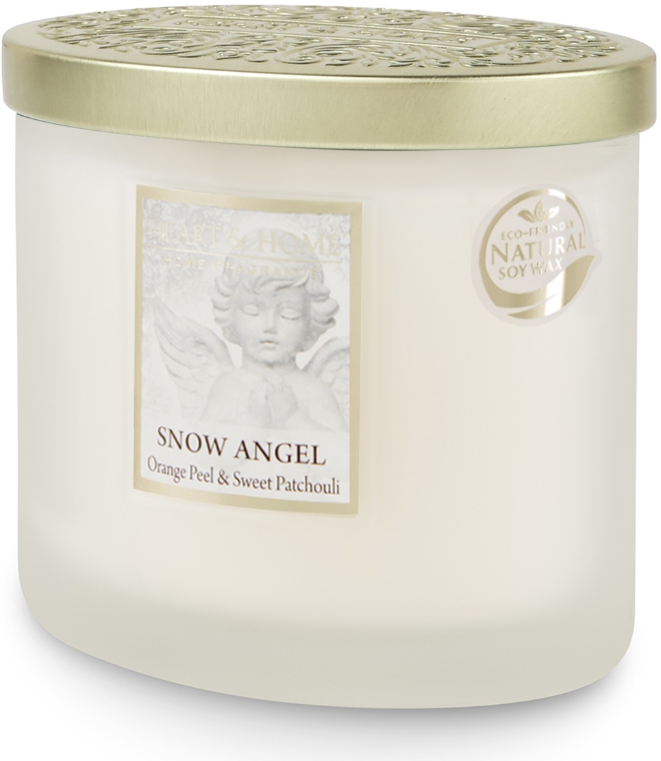 Lumanare parfumata - Twin Wick Ellipse Candle - Snow Angel