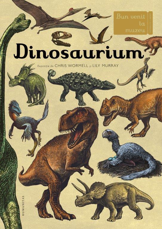 Dinosaurium | Lily Murray, Chris Wormell carturesti.ro poza bestsellers.ro