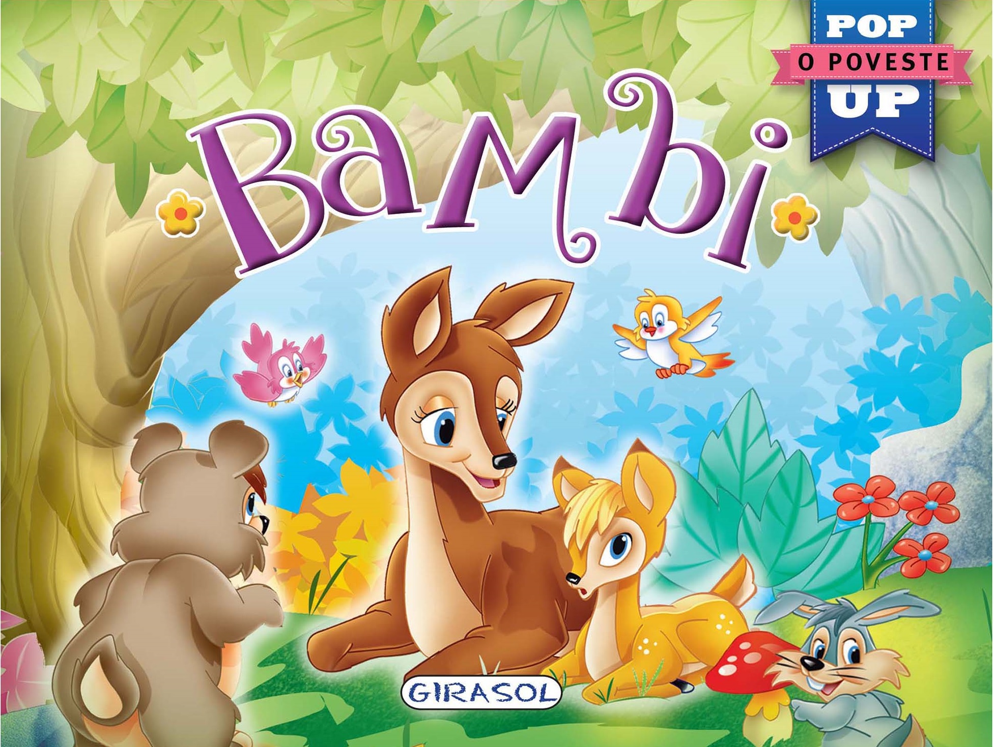 Bambi. Carte pop-up | Felix Salten carturesti.ro