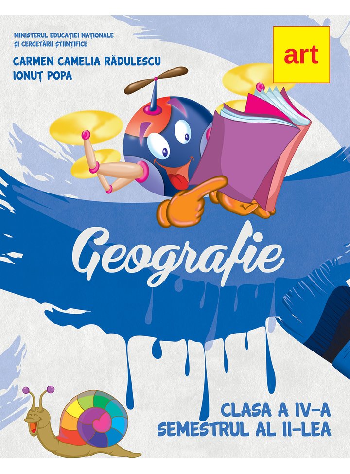 Geografie. Manual pentru clasa a IV-a + CD | Carmen Camelia Radulescu, Ionut Popa Art Klett imagine 2022