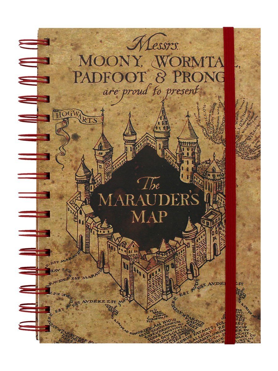 Carnet - Harry Potter Marauder\'s Map | Pyramid International