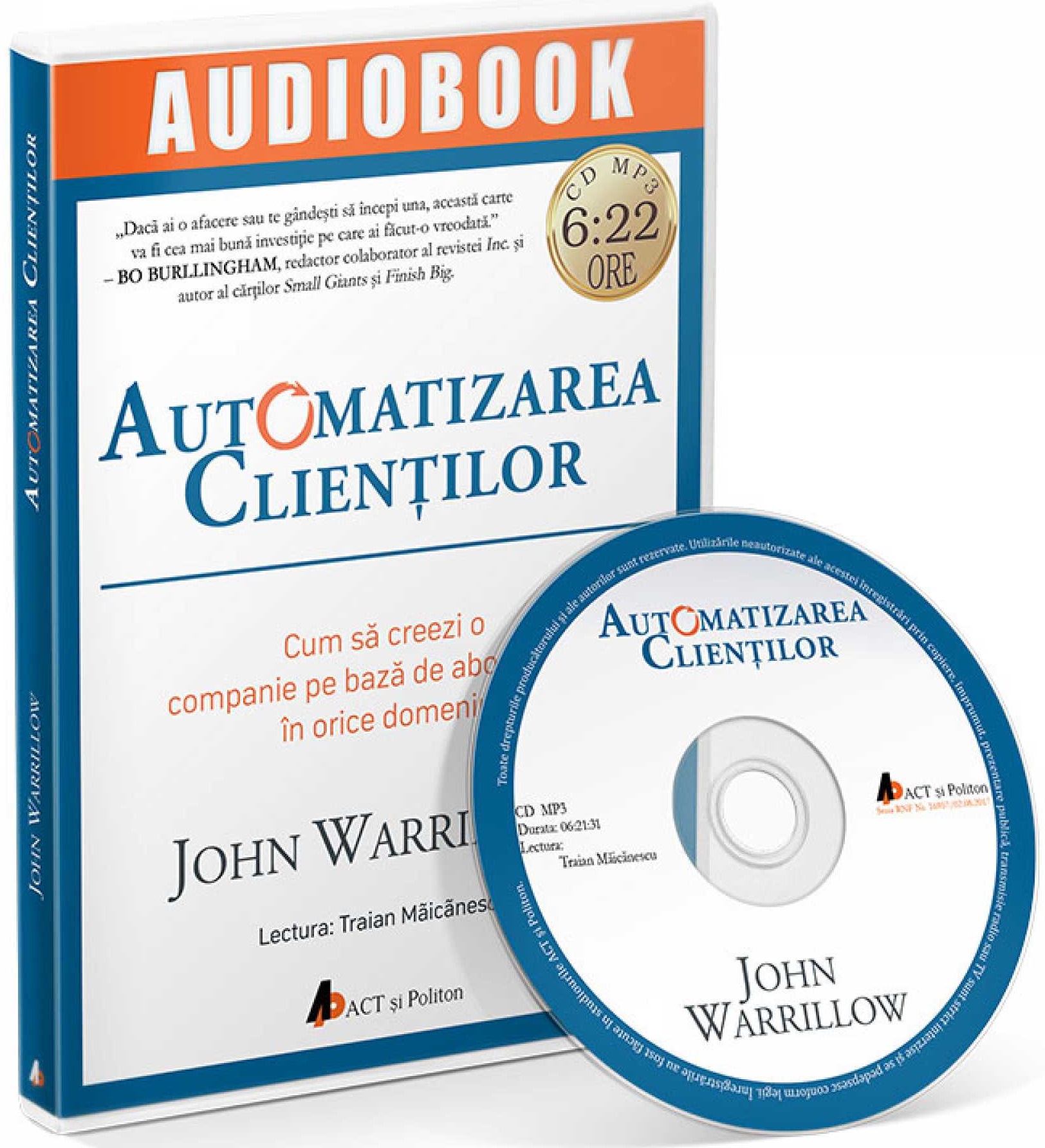 PDF Automatizarea clientilor | John Warrillow carturesti.ro Audiobooks