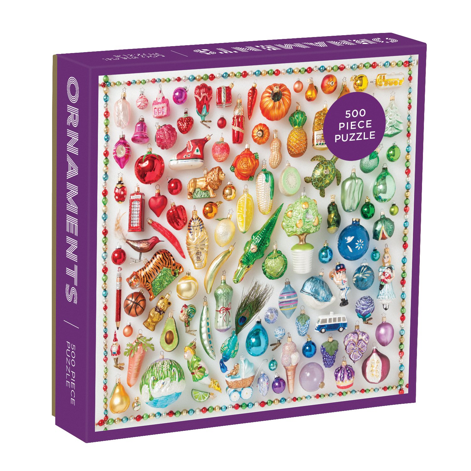 Puzzle - Rainbow Ornaments | Galison