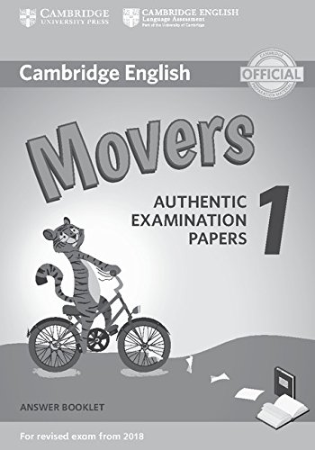 Cambridge English Movers 1 for Revised Exam from 2018 Answer Booklet |