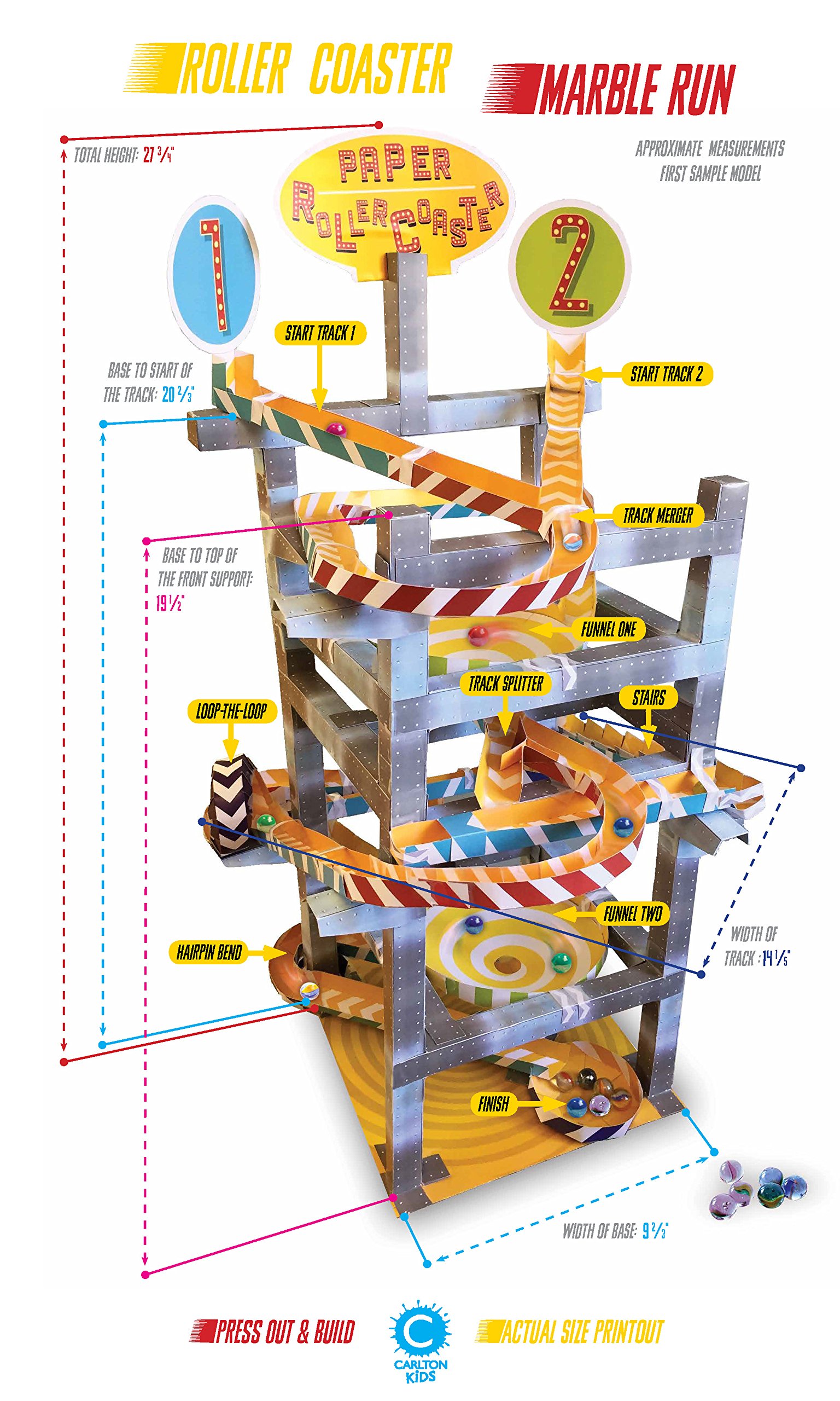 Master Builder: Paper Roller Coaster | Andrew Gatt - 1 | YEO