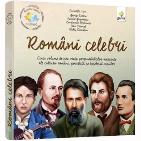 Pachet cultura. Romani celebri | carturesti.ro imagine 2022 cartile.ro