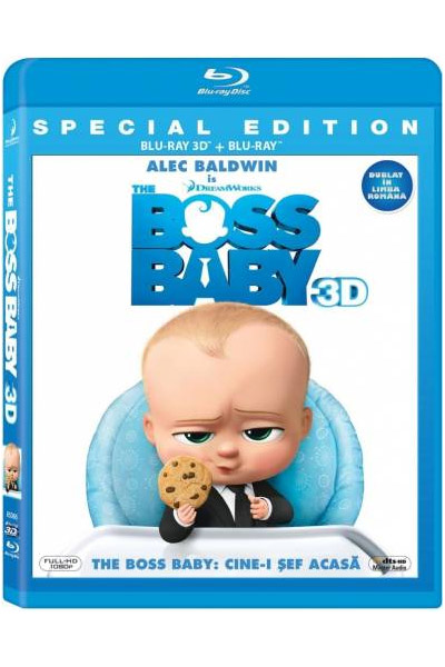 The Boss Baby 2D+3D (Blu Ray Disc) / The Boss Baby | Tom McGrath