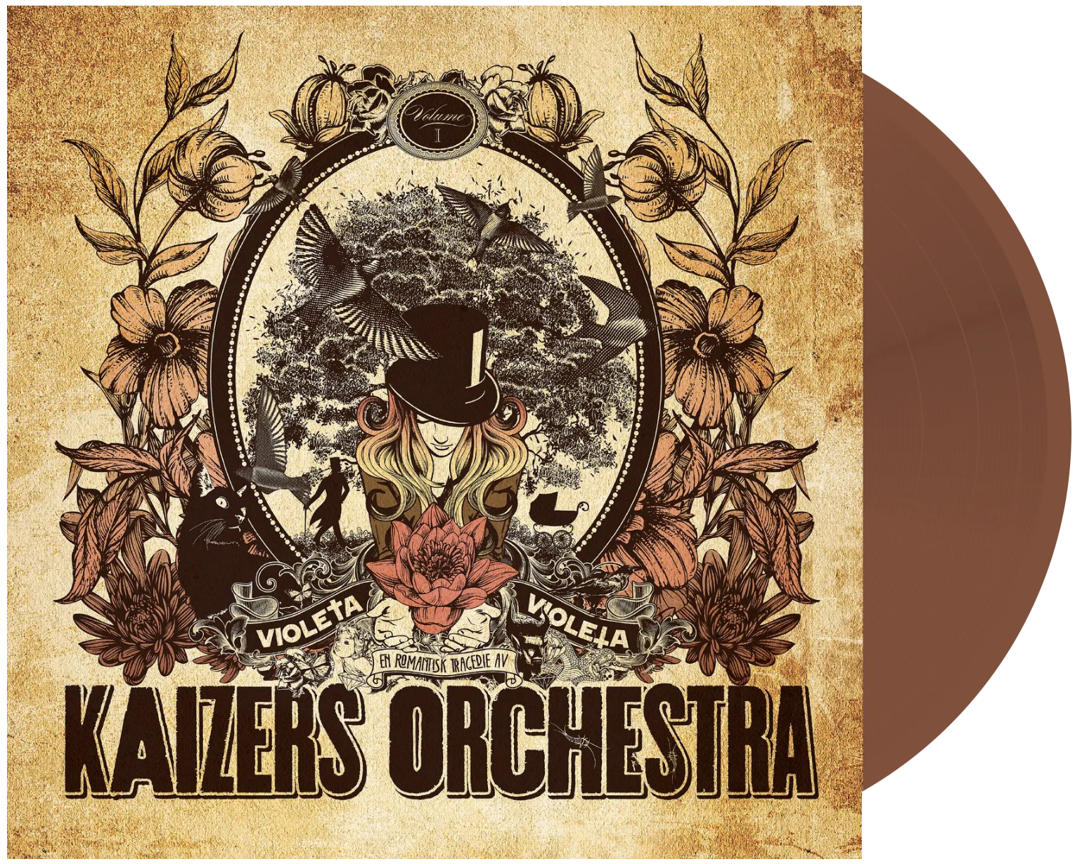 Violeta Violeta. Volume I (Brown Vinyl) | Kaizers Orchestra