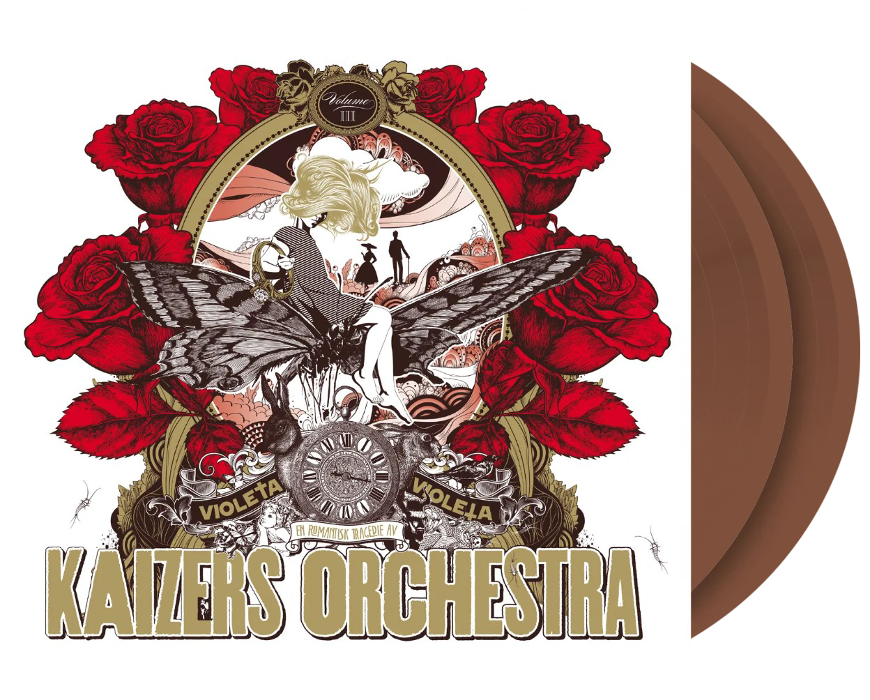 Violeta Violeta. Volume III (Brown Vinyl) | Kaizers Orchestra