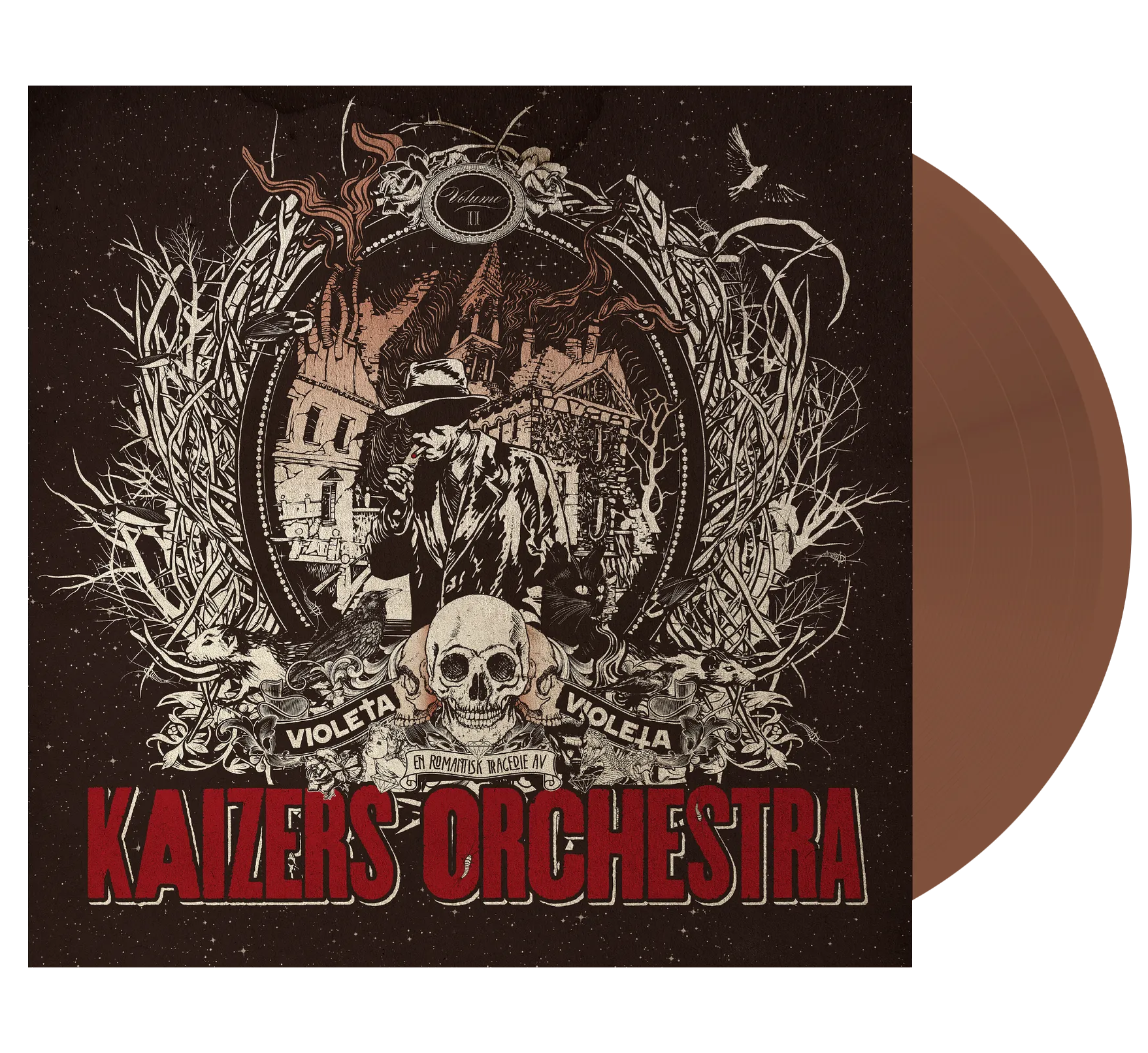 Violeta Violeta. Volume II (Brown Vinyl) | Kaizers Orchestra