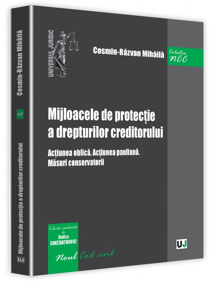 PDF Mijloacele de protectie a drepturilor creditorului | Cosmin-Razvan Mihaila carturesti.ro Carte