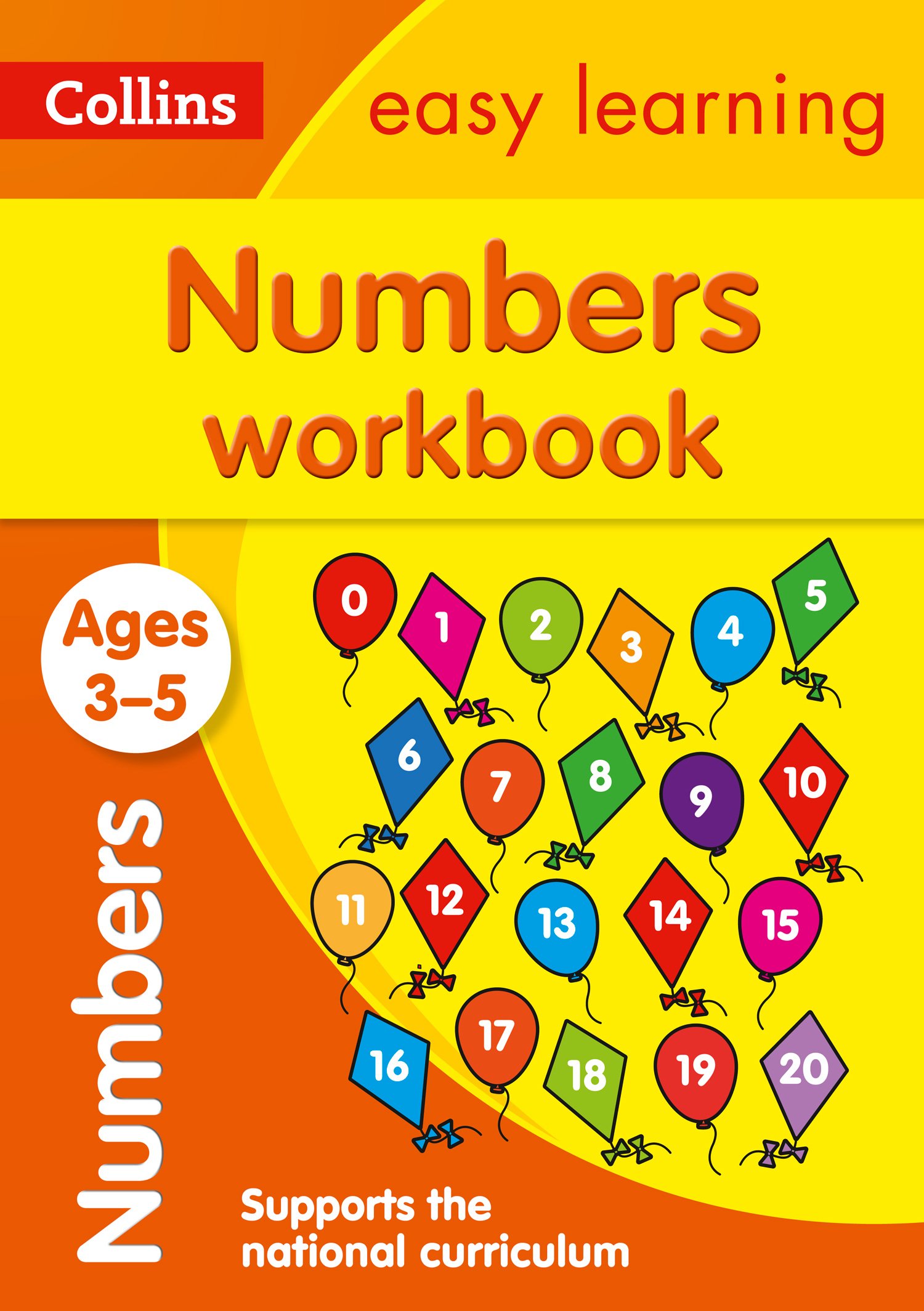 Numbers Workbook Ages 3-5 | Collins Easy Learning