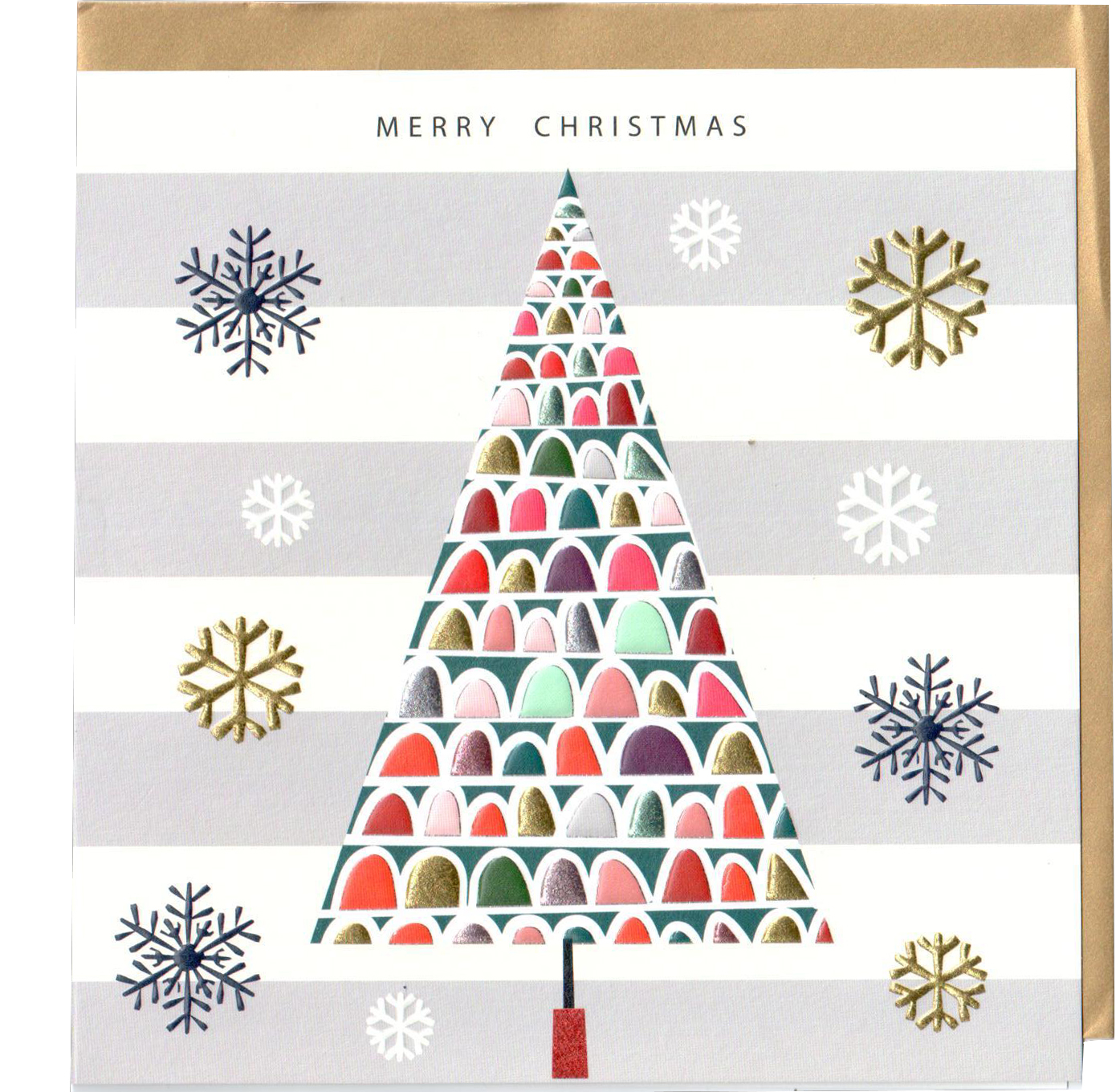 Felicitare - Merry Christmas (Tree) | Laura Darrington Design