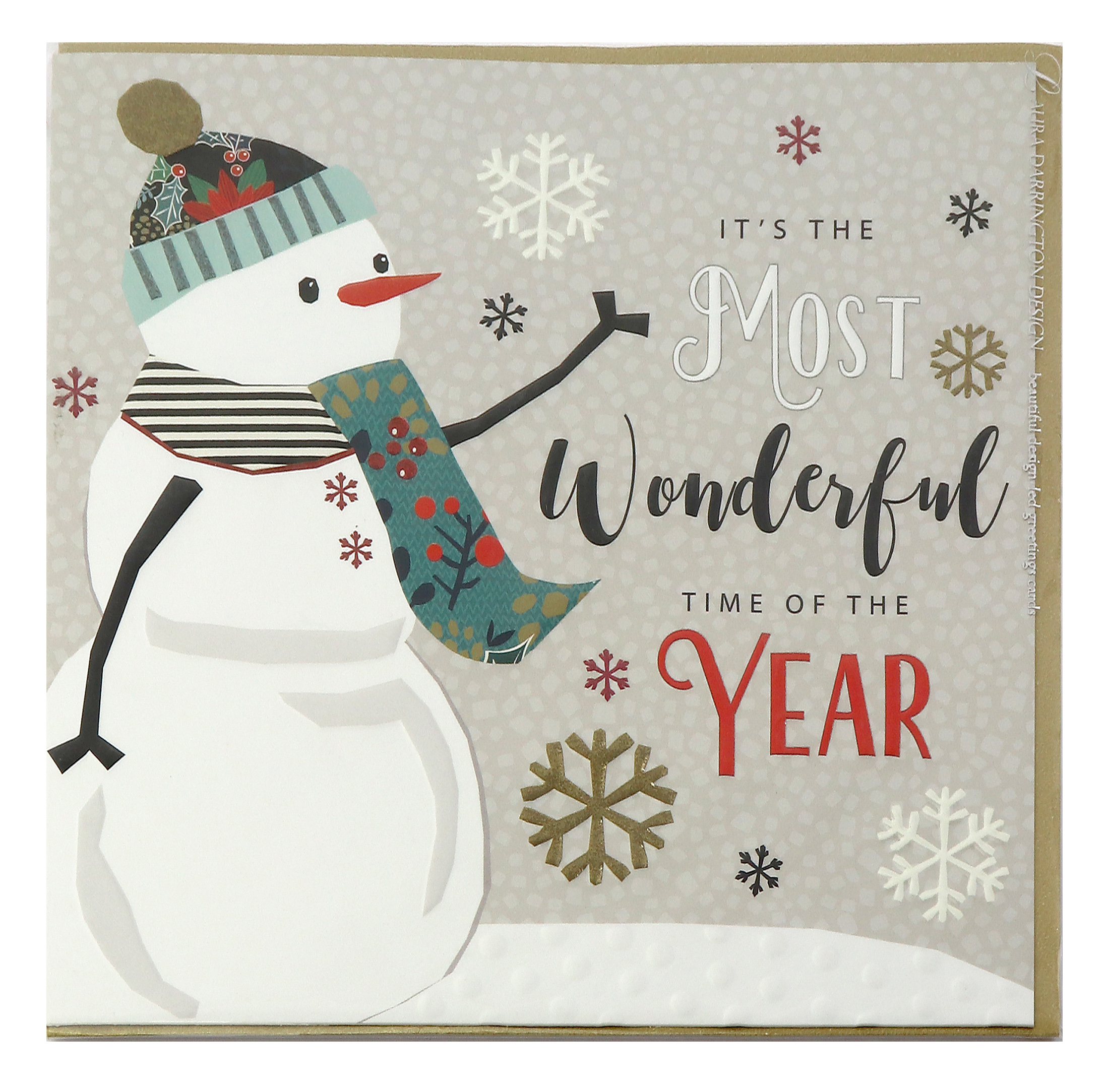 Felicitare - It\'s The Most Wonderful Time Of The Year | Laura Darrington Design