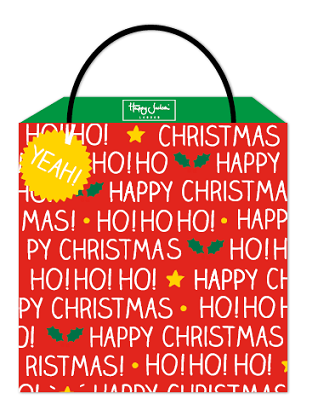  Punga de cadou mare-Happy Jackson Ho Ho Christmas | Swan Mill Paper 