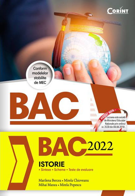 Bacalaureat 2022 - Istorie | Marilena Bercea, Mirela Chioveanu, Mihai Manea, Mirela Popescu