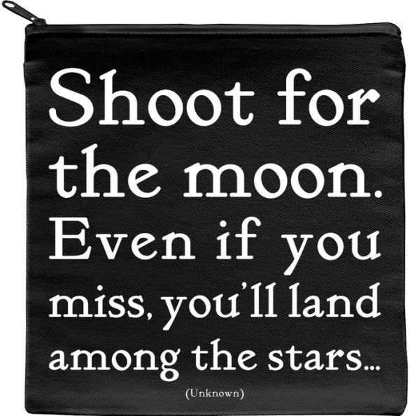 Portofel - Shoot for the Moon | Quotable Cards