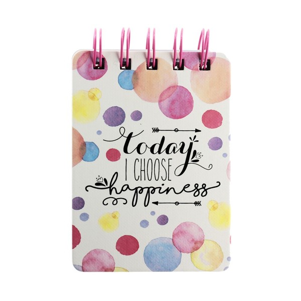 Carnet cu spirala - Happiness | Legami