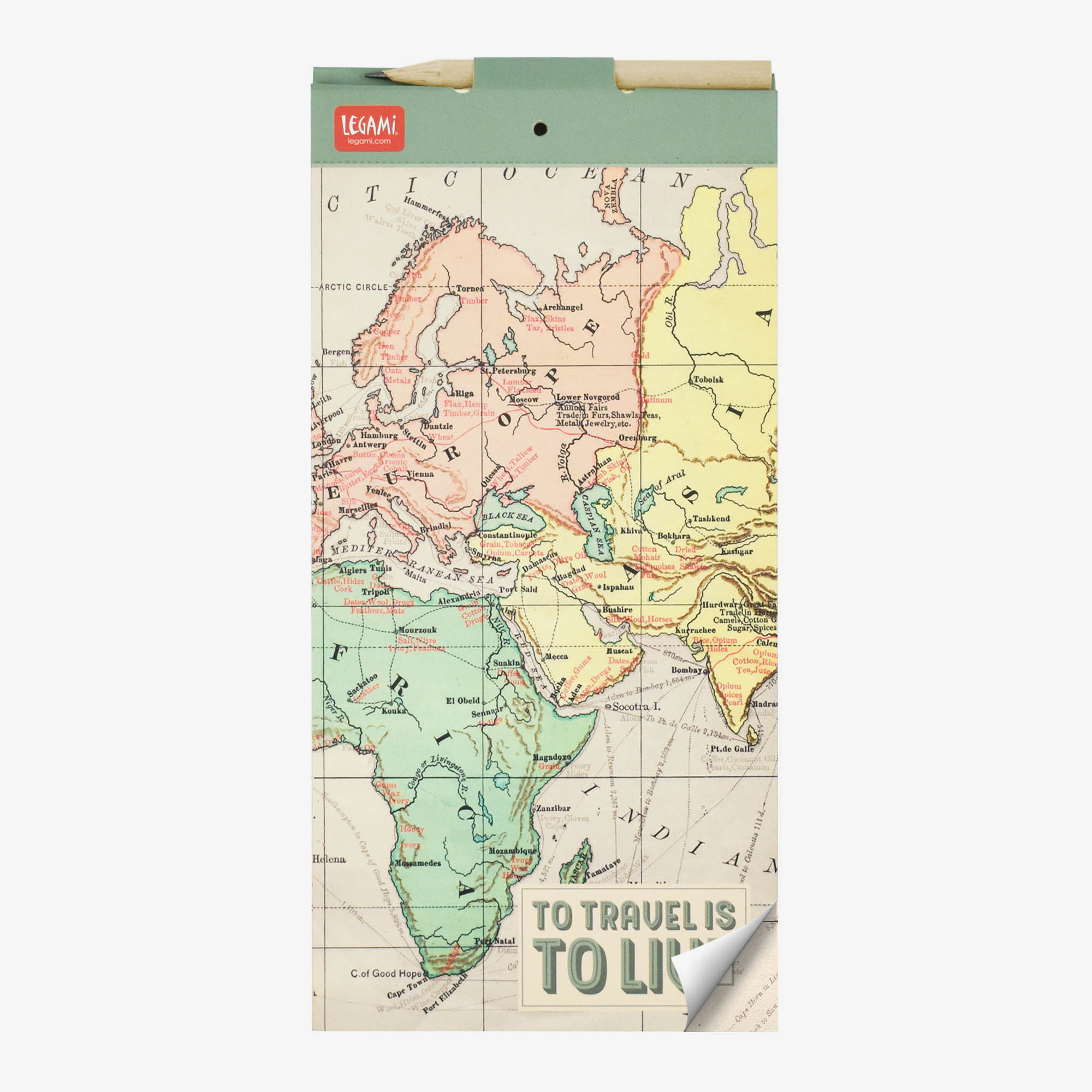 Carnet magnetic - Travel | Legami