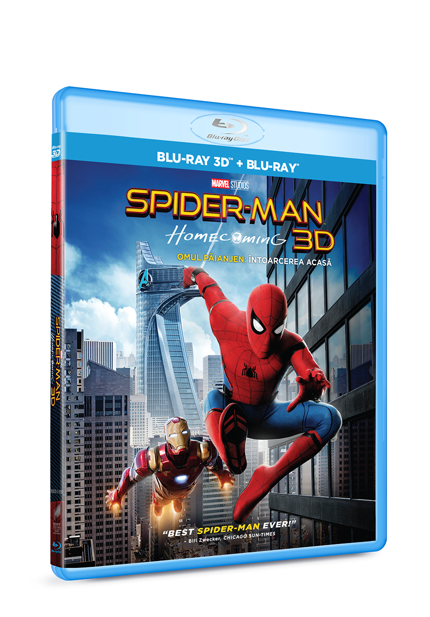Omul-Paianjen - Intoarcerea acasa 2D+3D (Blu Ray Disc) / Spider-Man - Homecoming | Jon Watts