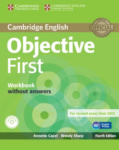 Objective First Workbook without Answers with Audio CD | Annette Capel, Wendy Sharp