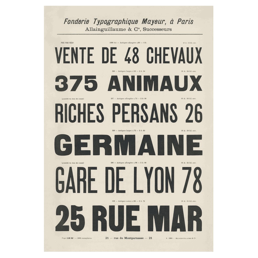 Carte postala - Fifty Type Specimens - Mai multe modele | Princeton Architectural Press - 2 | YEO