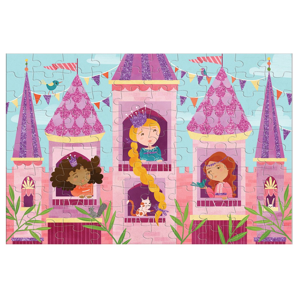 Puzzle - Princess Glitter | Mudpuppy