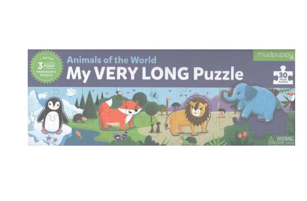 Puzzle - My Very Long Animals of the World | Mudpuppy