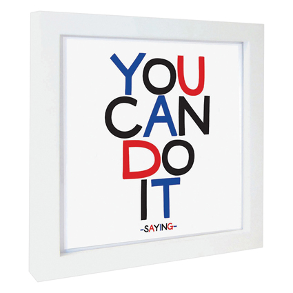 Fotografie inramata - You Can Do It | Quotable Cards